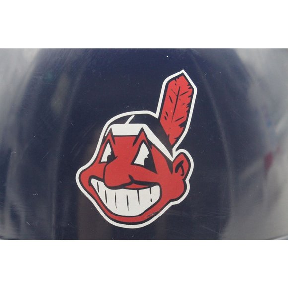 Vintage Indians Chief Wahoo / Jim Thome 25 MLB Baseball Plastic Batting Helmet - Picture 10 of 10